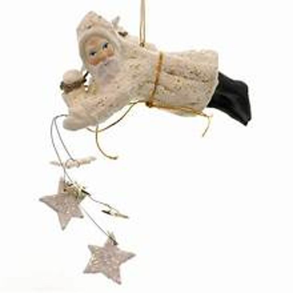 DEPARTMENT 56 NIP Vintage Belsnickel Santa Hanging Stars
